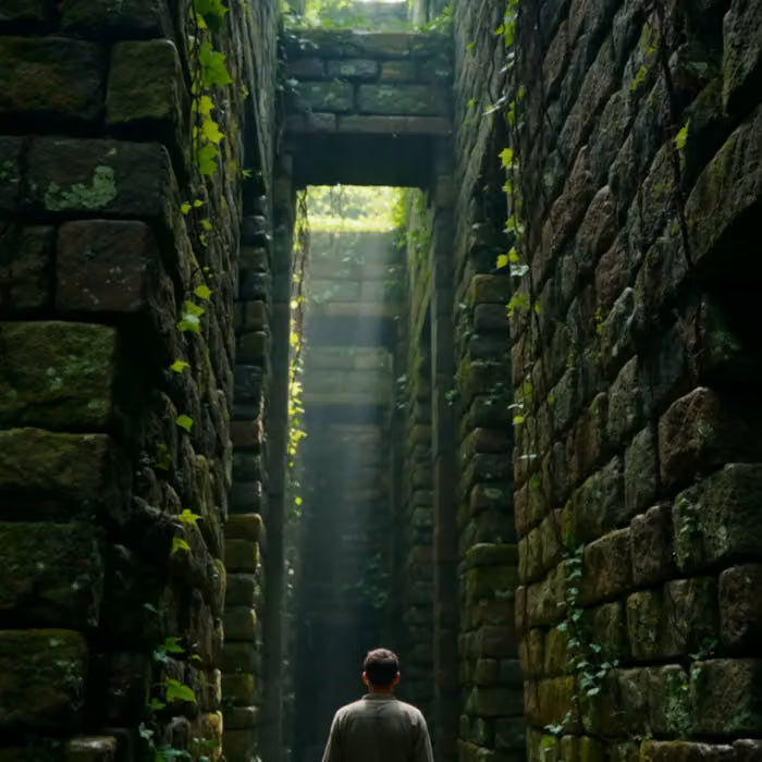 Man in a Maze